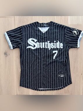 Nike Chicago White Sox City Connect Tim Anderson MLB Baseball Jersey